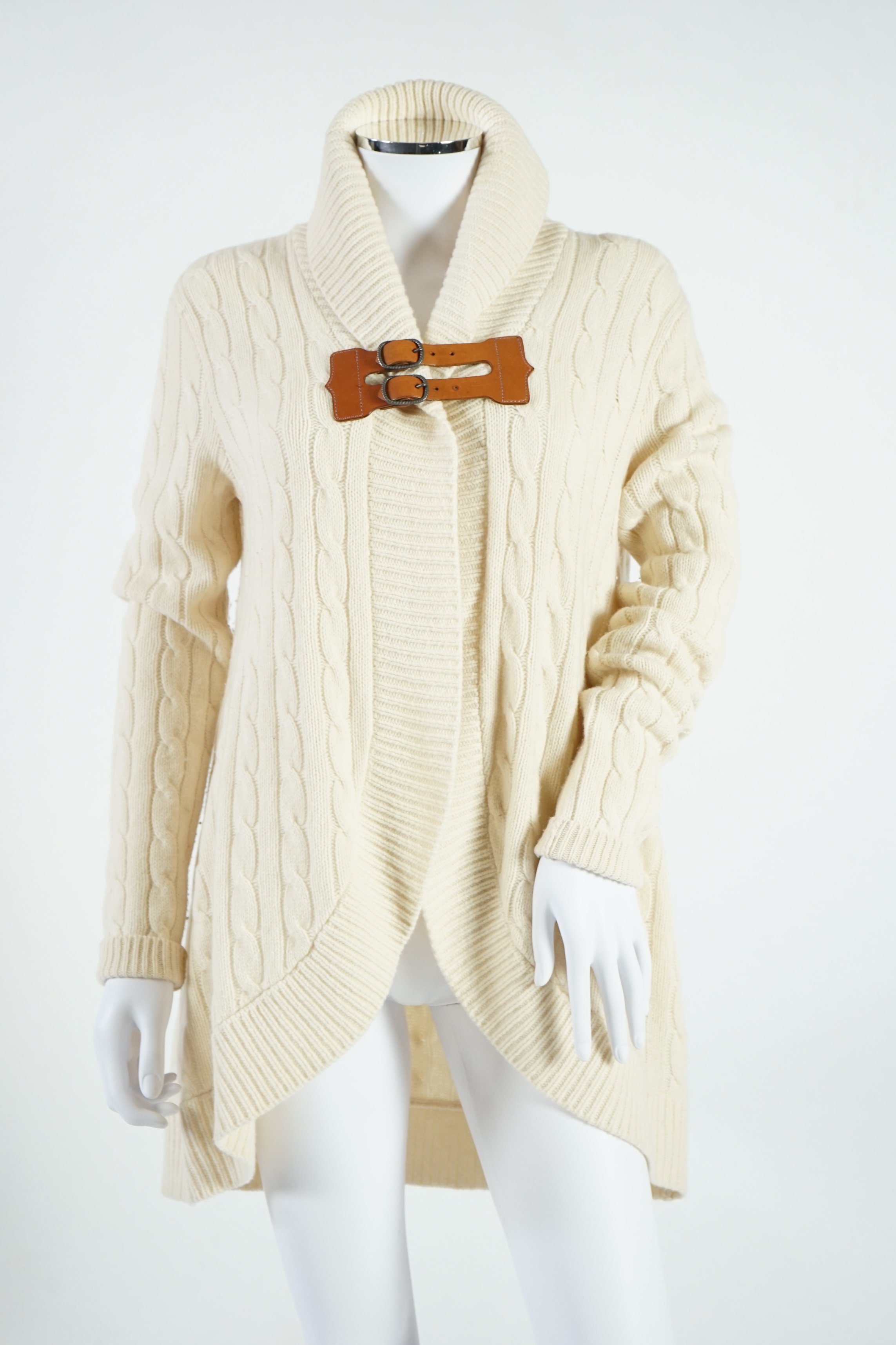 Three lady's Ralph Lauren cardigans. Proceeds to Happy Paws Puppy Rescue